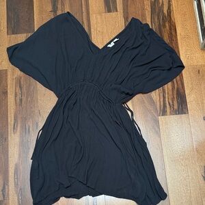 Roxy Black V-Neck dress/cover up